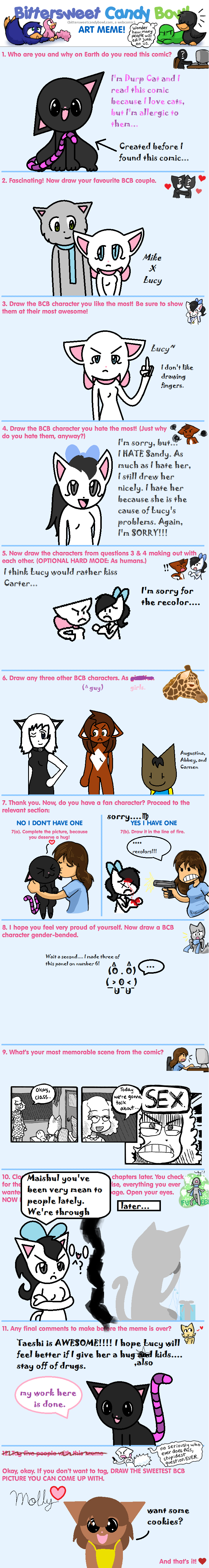 Candybooru image #5996, tagged with Abbey Augustus BCB_Art_Meme Carter DurpCat_(Artist) MikexLucy Molly Sandy
